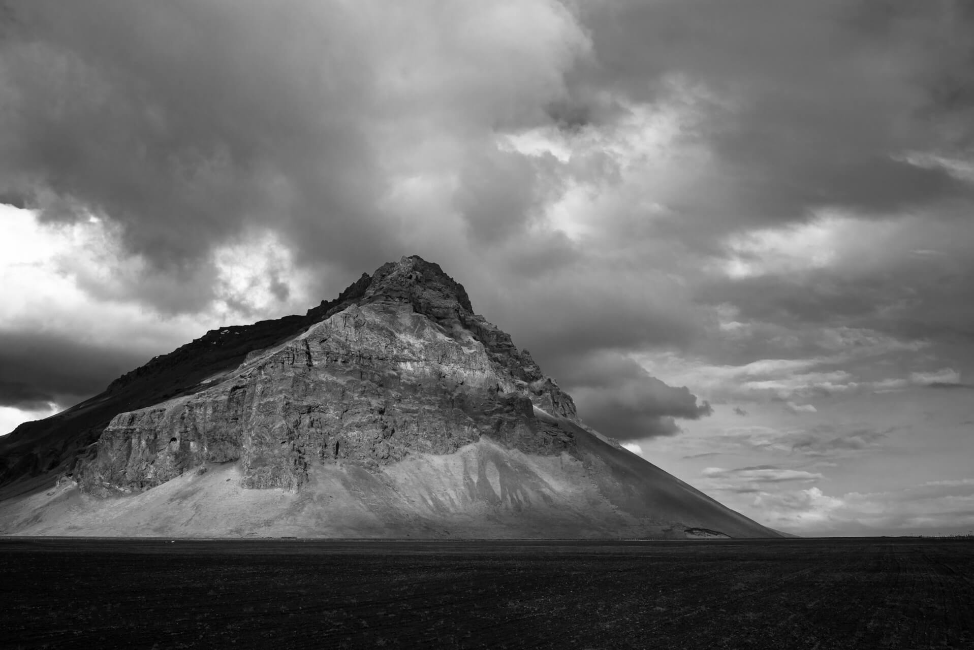 Island monochrom; Fotograf Steffen Lohse