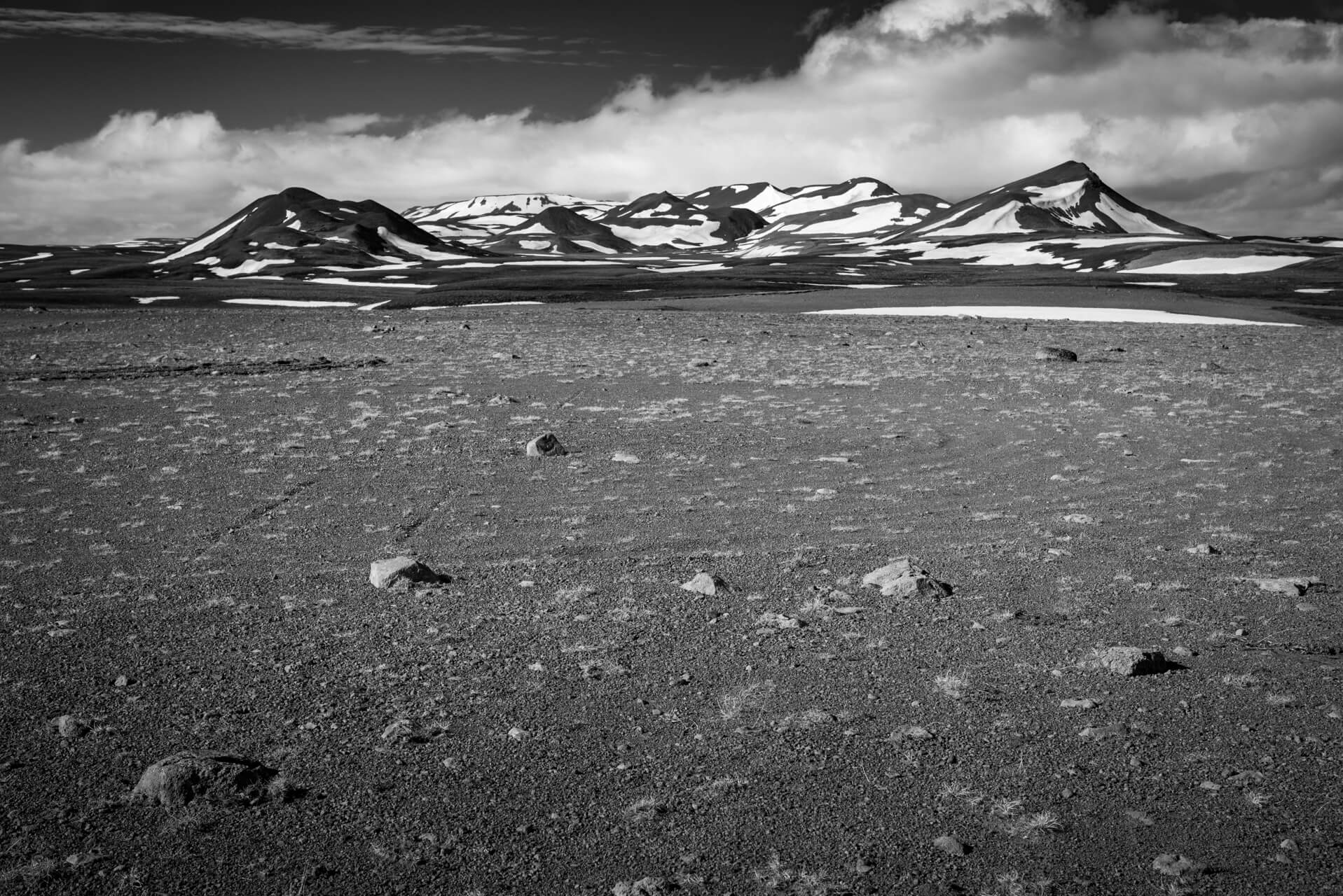 Island monochrom; Fotograf Steffen Lohse