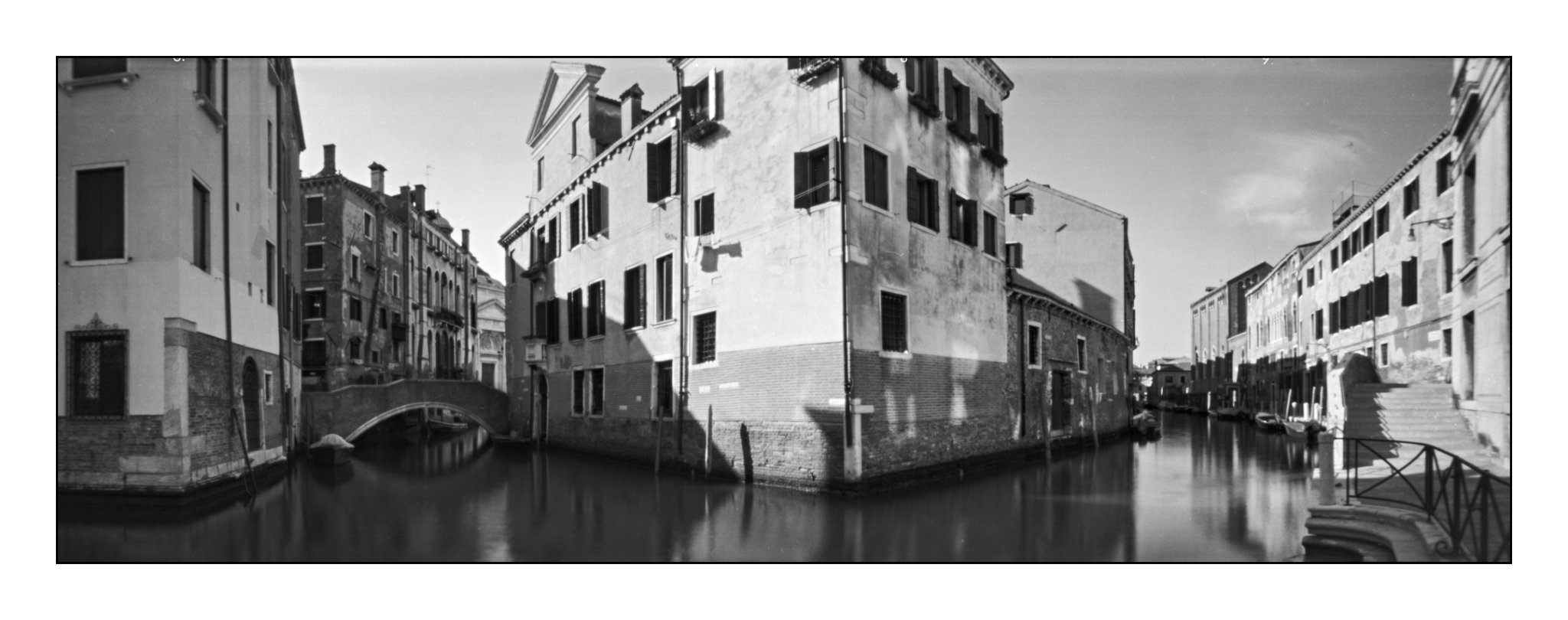 Venedig - Canareggio, Lochkamera 16x7 analog: Venedig, Fotograf: Steffen Lohse