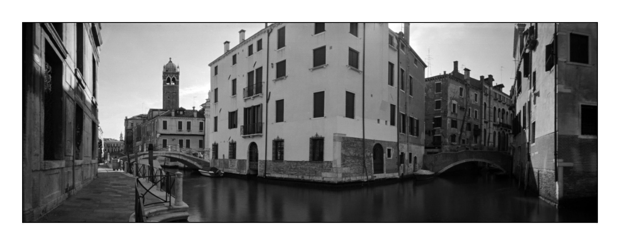 Lochkamera 16x7 analog: Venedig, Fotograf: Steffen Lohse