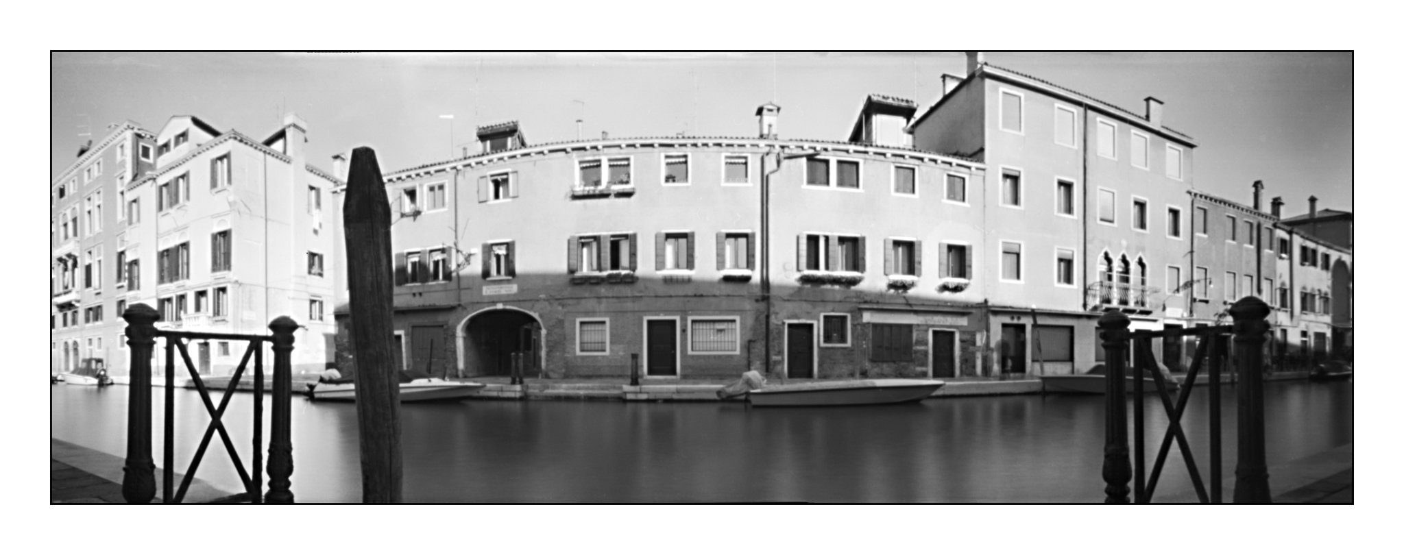 Chioggia, Lochkamera 16x7 analog: Venedig, Fotograf: Steffen Lohse