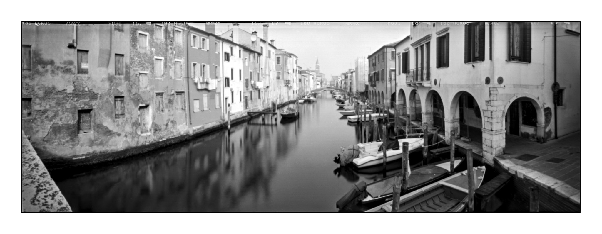 Chioggia, Lochkamera 16x7 analog: Venedig, Fotograf: Steffen Lohse