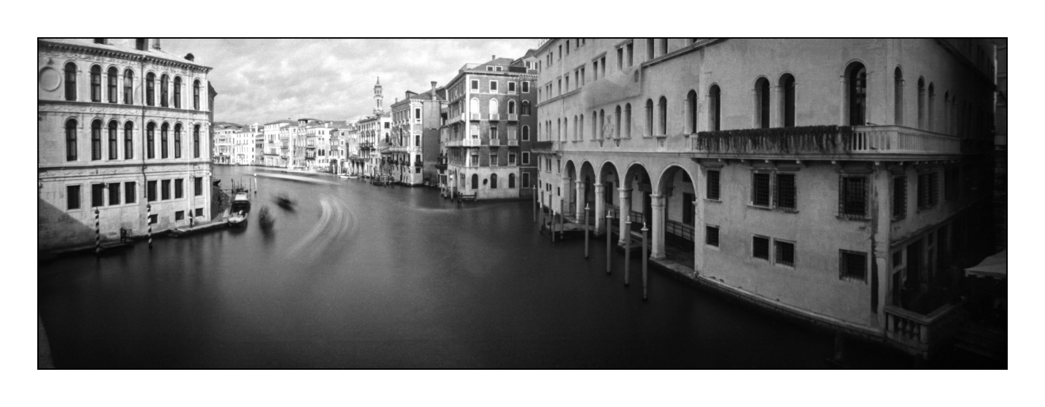 Lochkamera 16x7 analog: Venedig, Fotograf: Steffen Lohse