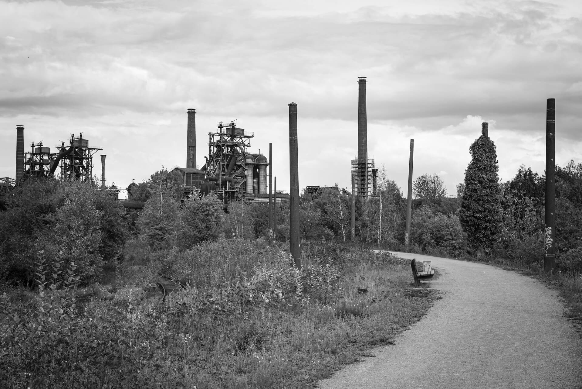 Ruhrgebiet, Industriekultur, Duisburg LaPaDu, Hochofen