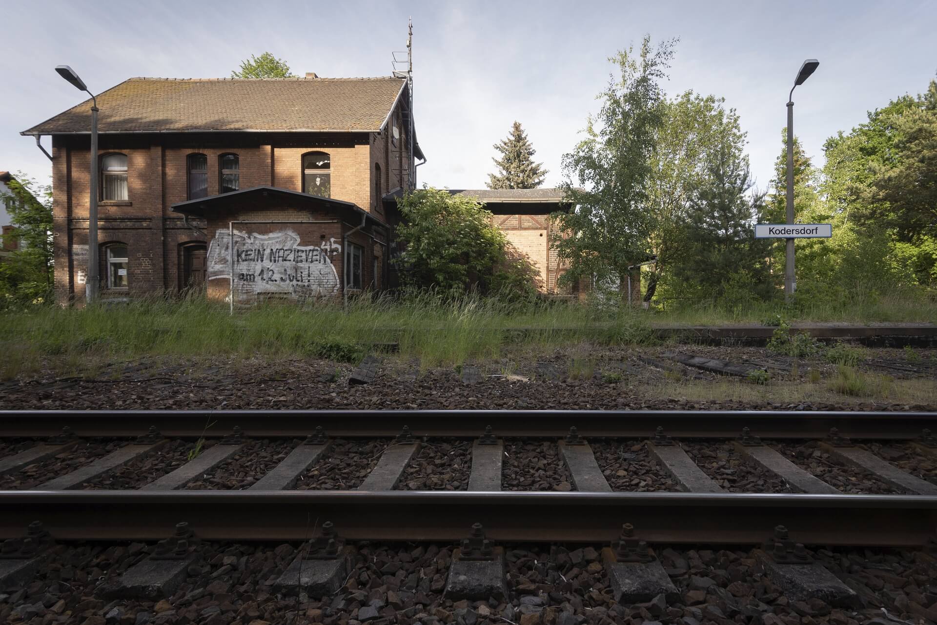 Kodersdorf, Bahnhof