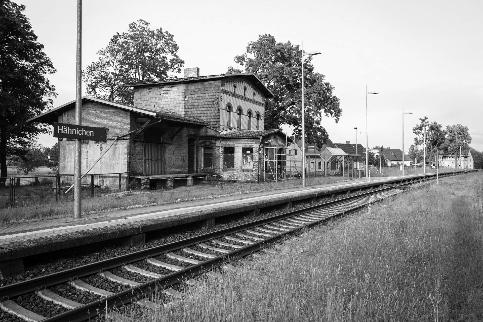 Hähnichen, Bahnhof