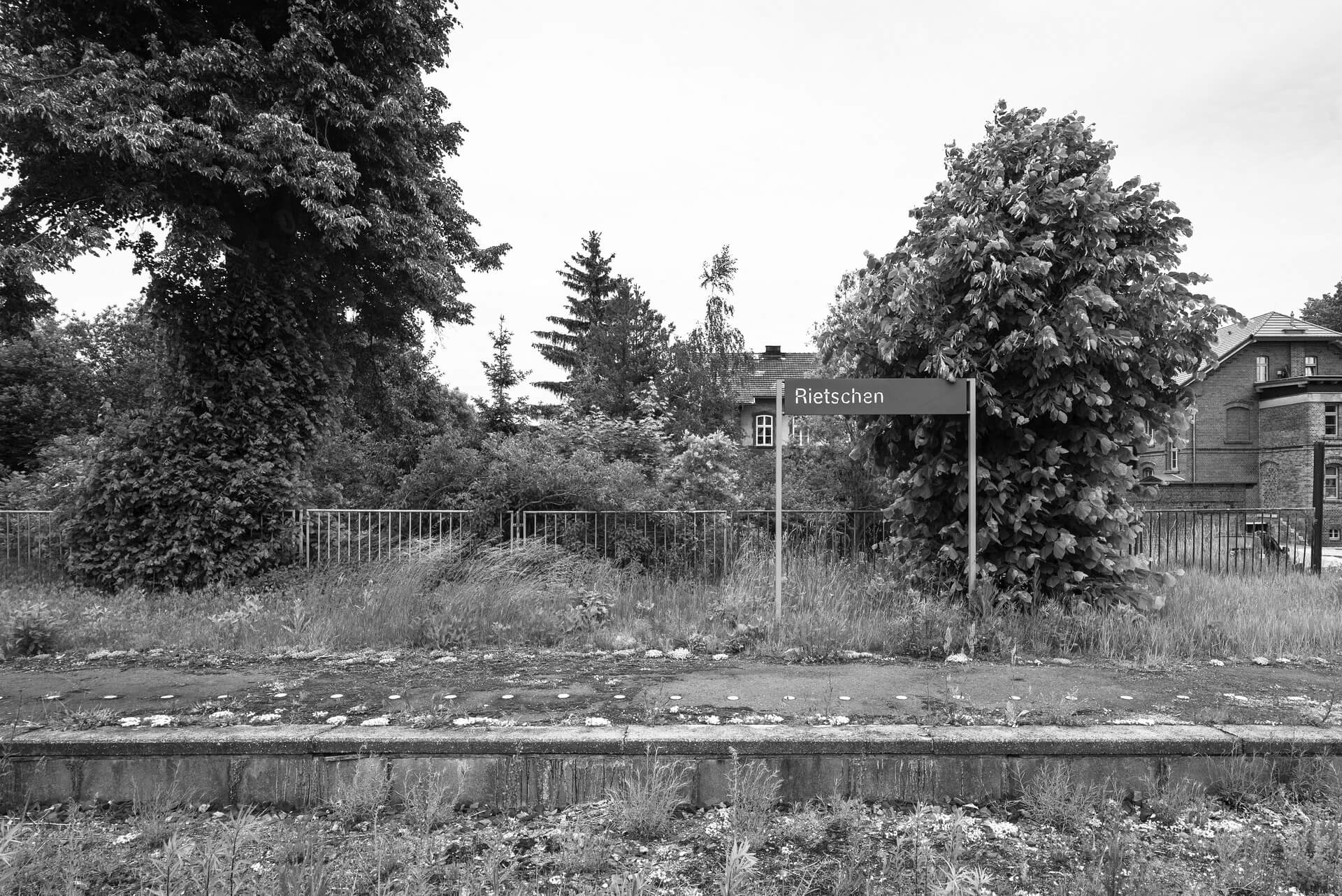 Rietschen, Bahnhof