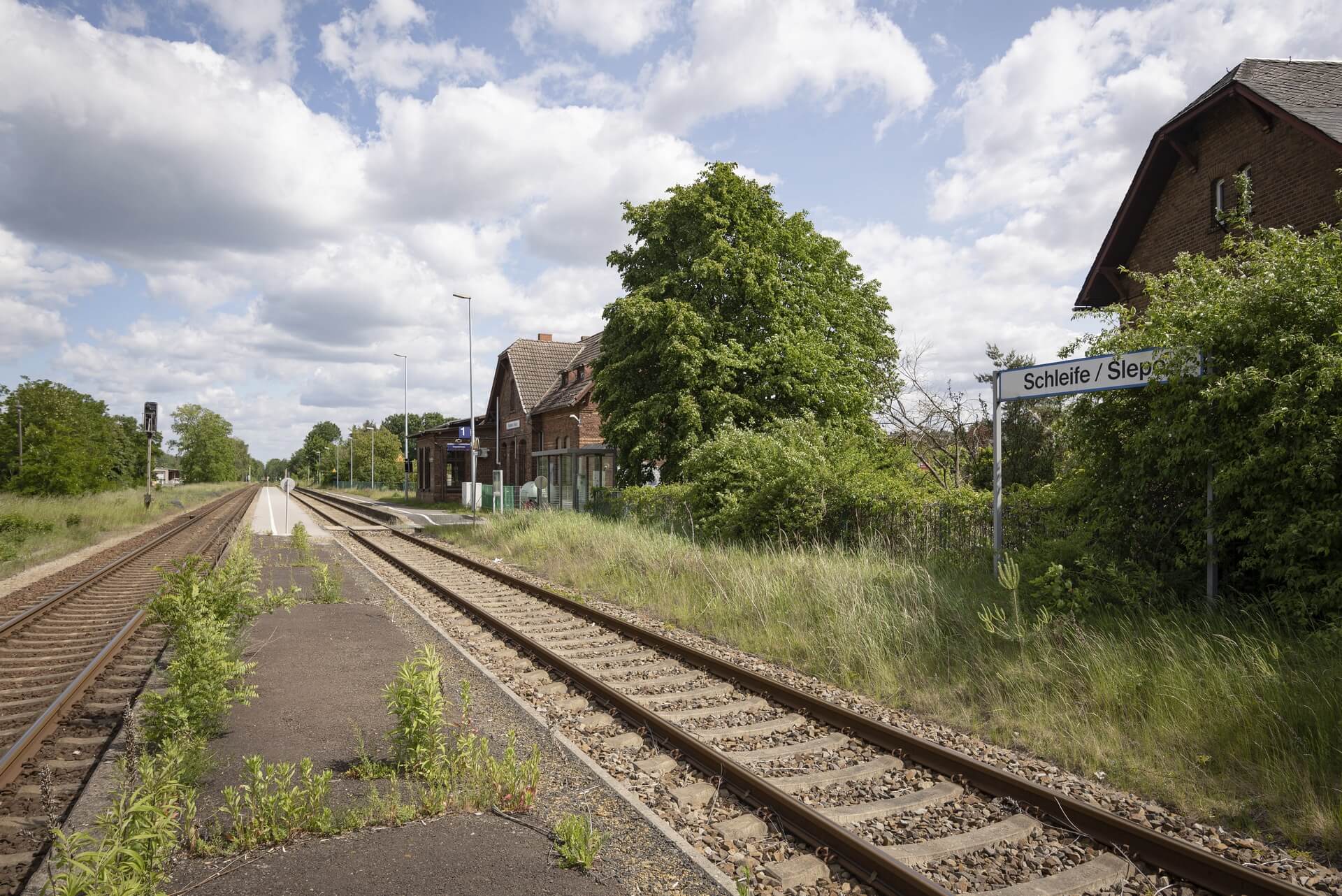 Schleife, Bahnhof