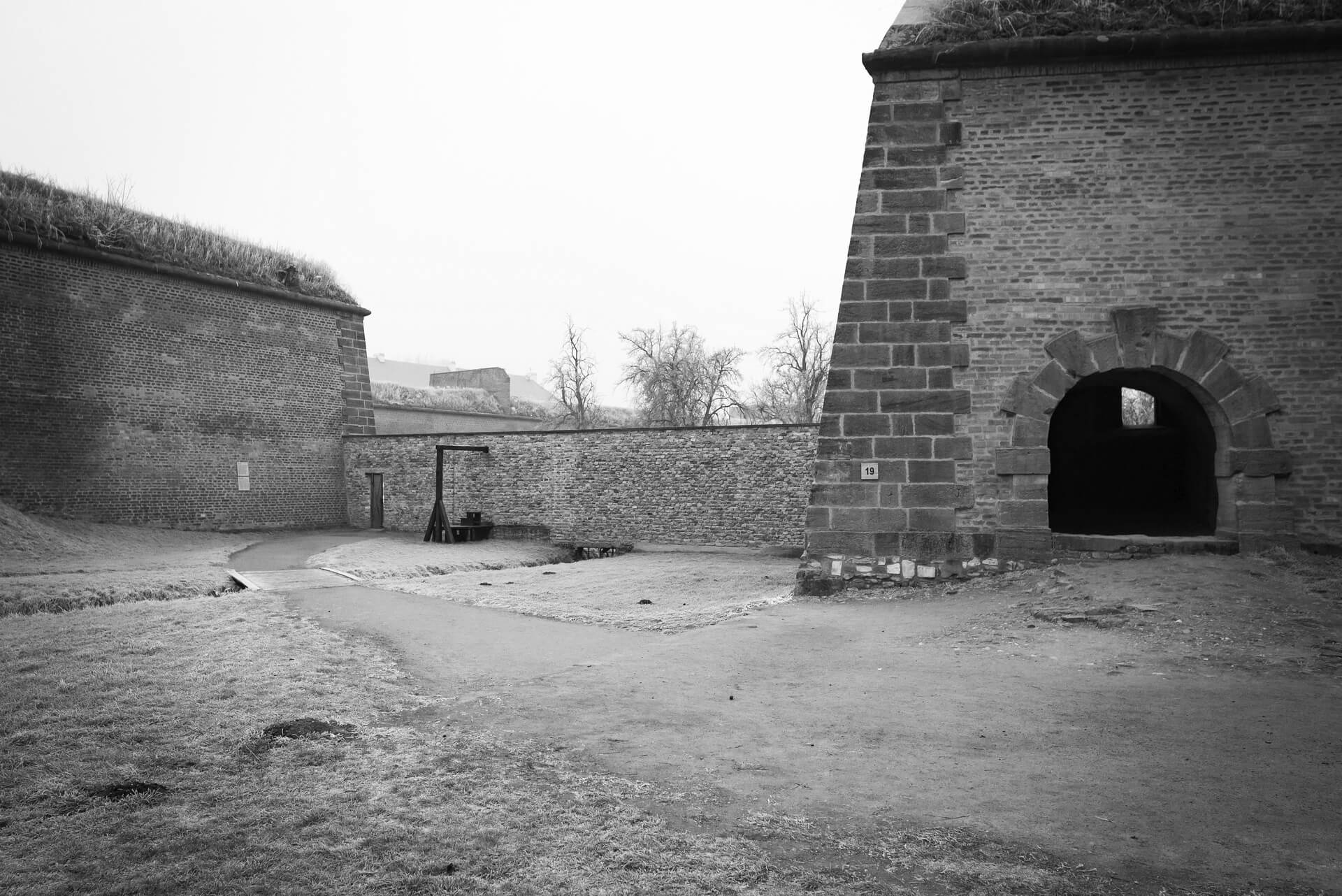 Theresienstadt - Kleine Festung - Galgen